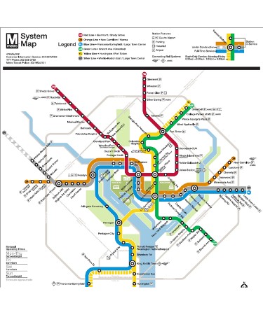 Metro Dc Map PDF