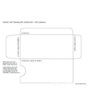 envelope address template pdf