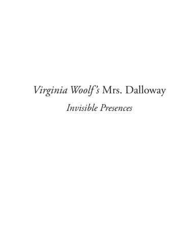 Mrs. Dalloway PDF