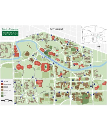 Msu Map PDF