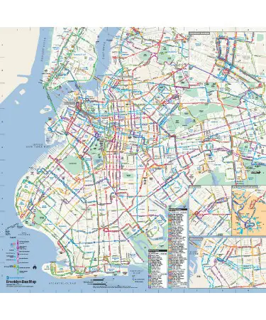 🚌 Mta Brooklyn Bus Map PDF - Free Download (PRINTABLE)