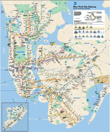 MTA Subway Map PDF