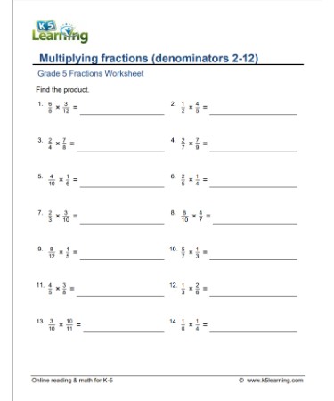 Equivalent Fractions Worksheet Grade 5 Pdf / Free Equivalent Fractions