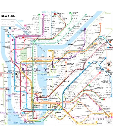 New York City Subway Map Pdf Scouting Web