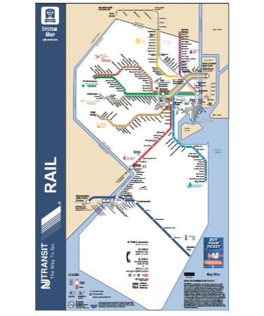 🗺 NJ Transit Map PDF Free Download (PRINTABLE)