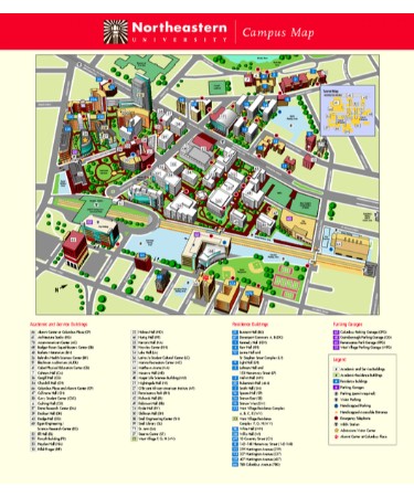 Northeastern Map PDF