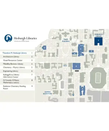 University Of Notre Dame Campus Map Notre Dame Campus Map Pdf – Scouting Web