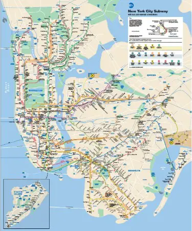 NY Subway Map PDF