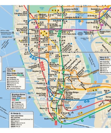 Nyc Mta Map PDF