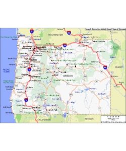 🗺 Oregon Road Map PDF - Free Download (PRINTABLE)