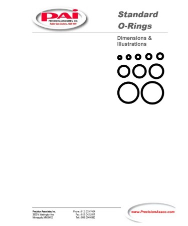 O Ring Size Chart PDF