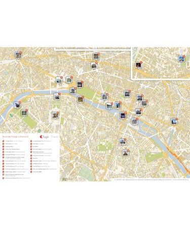 Paris Street Map PDF