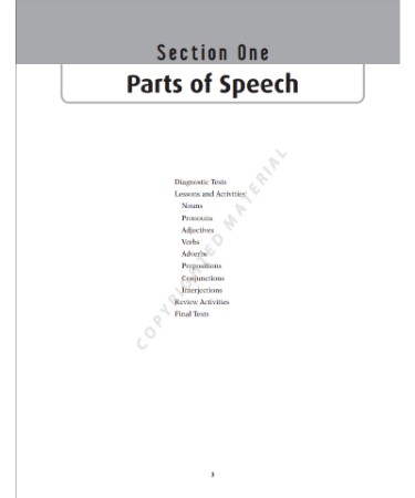 Part Of Speech Worksheet PDF