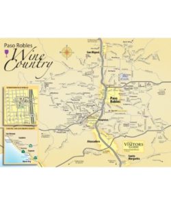 🍷 Paso Robles Wine Map PDF - Free Download (PRINTABLE)