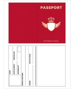 Passport Template PDF – Scouting Web