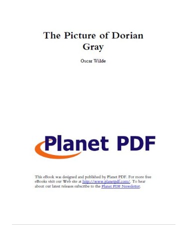 Picture of Dorian Gray PDF