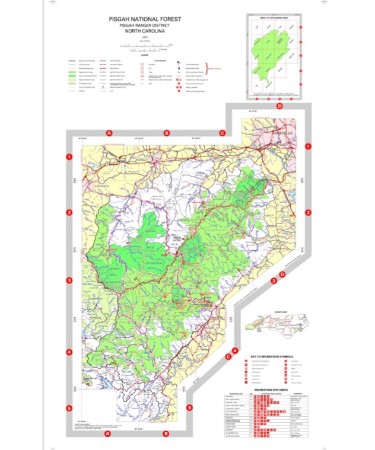 Pisgah National Forest Trail Map PDF