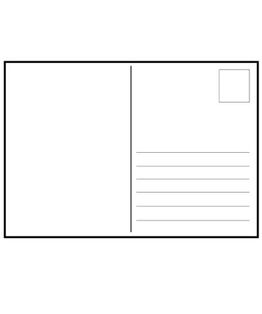 Postcard Template PDF - Free Download (PRINTABLE)