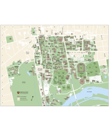 Princeton University Map PDF