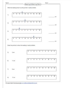 📏 Reading A Ruler Worksheet PDF - Free Download (PRINTABLE)