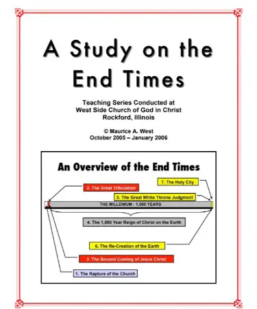 Revelation Timeline Chart PDF