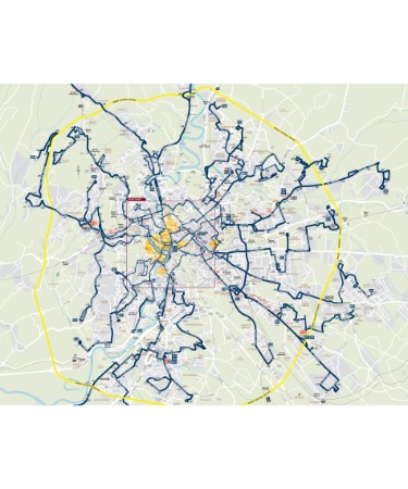 Rome Bus Map PDF