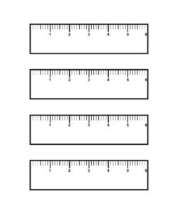 📏 Ruler Template PDF - Free Download (PRINTABLE)