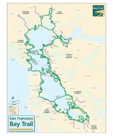San Francisco Bay Trail Map PDF