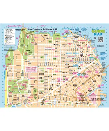 San Francisco Map PDF Free Download PRINTABLE