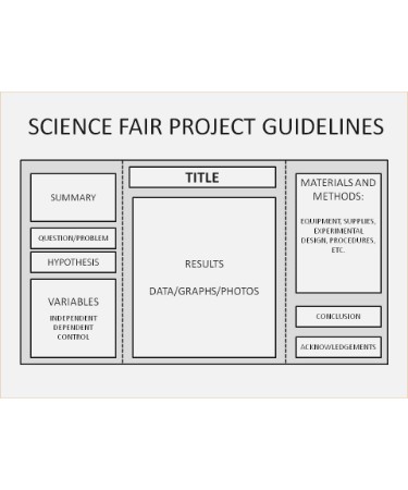 Science Fair Project Template PDF