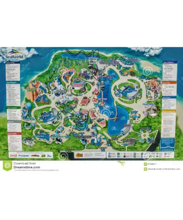 Seaworld Orlando Map PDF – Scouting Web