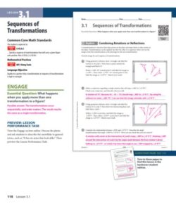 Sequence Of Transformations Worksheet PDF - (PRINTABLE)