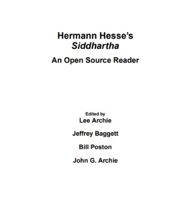 Siddhartha Hermann Hesse PDF