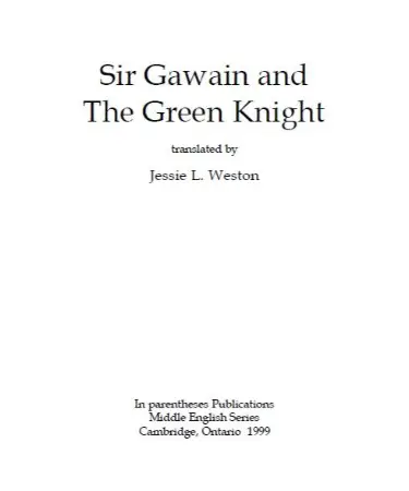 Sir Gawain and the Green Knight PDF