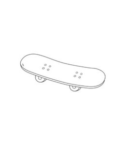 Skateboard Template PDF - Free Download (PRINTABLE)