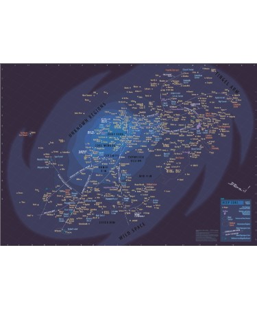 Star Wars Galaxy Map PDF