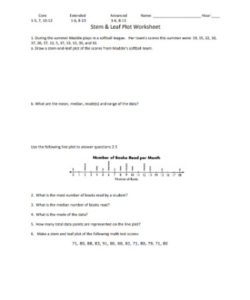 🍁 Stem And Leaf Plot Worksheet PDF - Free Download (PRINTABLE)