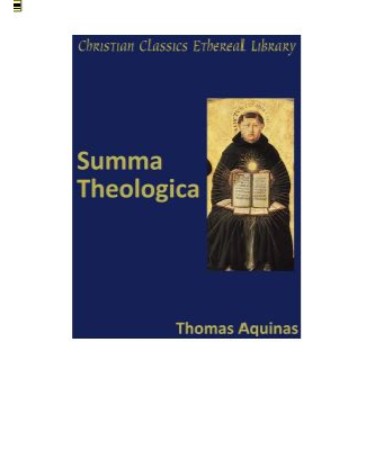 Summa Theologica PDF