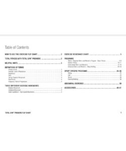 Total Gym Exercise Chart PDF - Free Download (PRINTABLE)