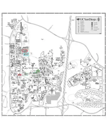 Uc San Diego Map 🗺 Ucsd Map Pdf - Free Downloadable Pdf (Printable)