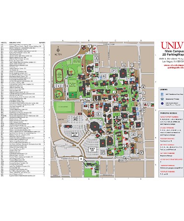 Unlv Map PDF