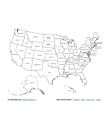US Map PDF