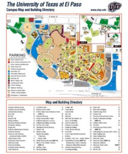 🗺 Utep Map PDF - Free Download (PRINTABLE)