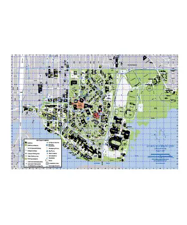 Uw Campus Map PDF