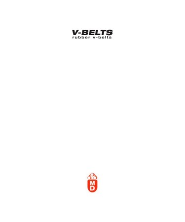 V Belt Size Chart PDF