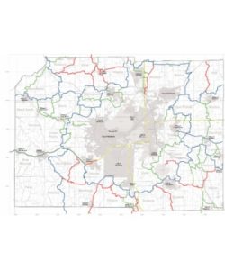 Vilas County Snowmobile Trail - Vilas County Snowmobile Trail Map 250x300