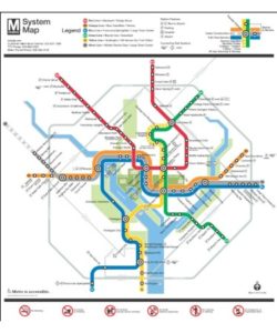 🚇 Washington DC Metro Map PDF - Free Download (PRINTABLE)