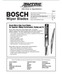 🔪 Wiper Blade Size Chart PDF - Free Download (PRINTABLE)