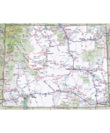 Wyoming Road Map PDF