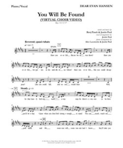 🎸 You Will Be Found Sheet Music PDF - Free Download (PRINTABLE)